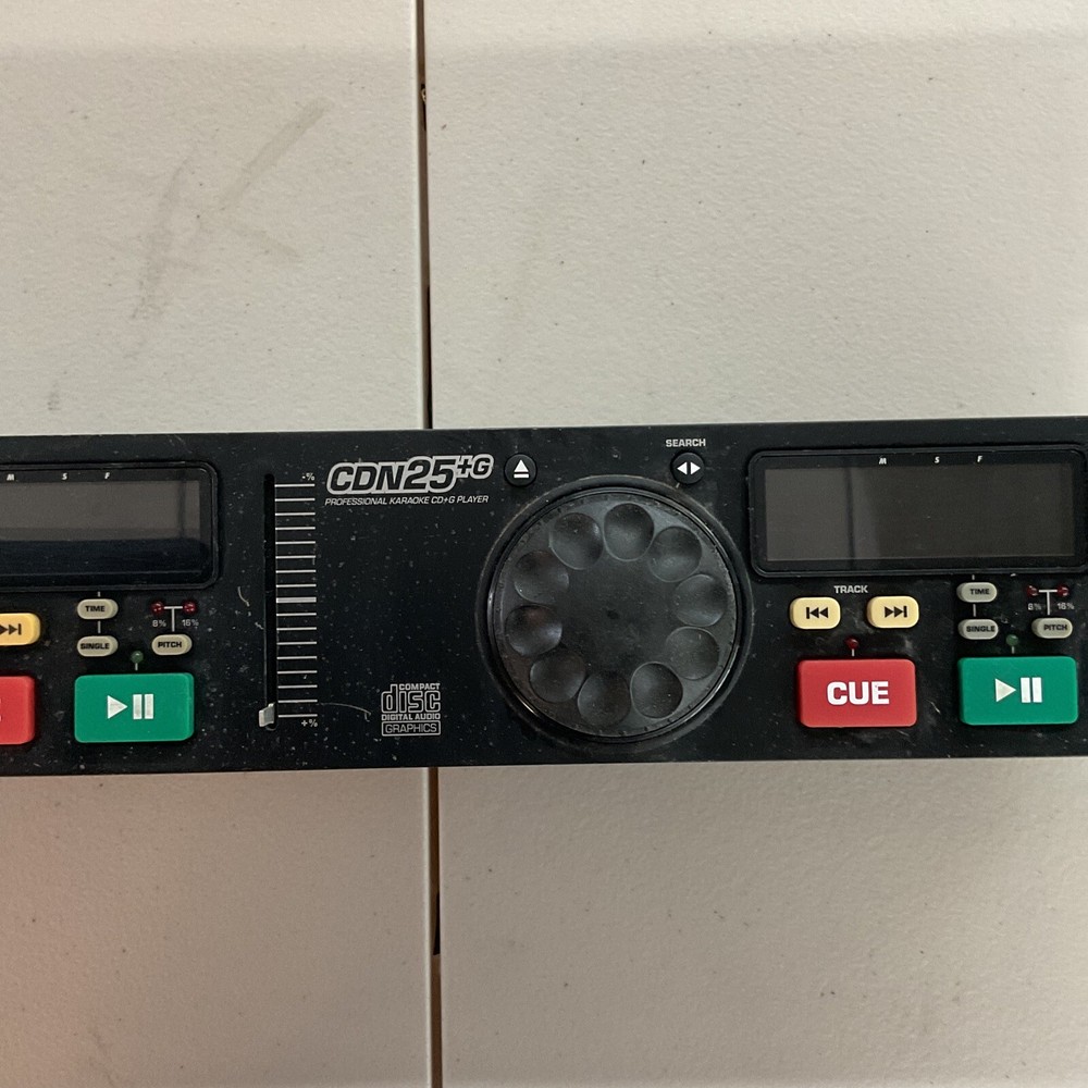 Numark CDN25 DJ Pro CD Mixer Rack Mount Karaoke Compact Controller - No Cables