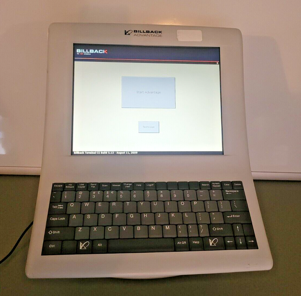 Billback Advantage Touchscreen Terminal PC - Tested and working without issue!