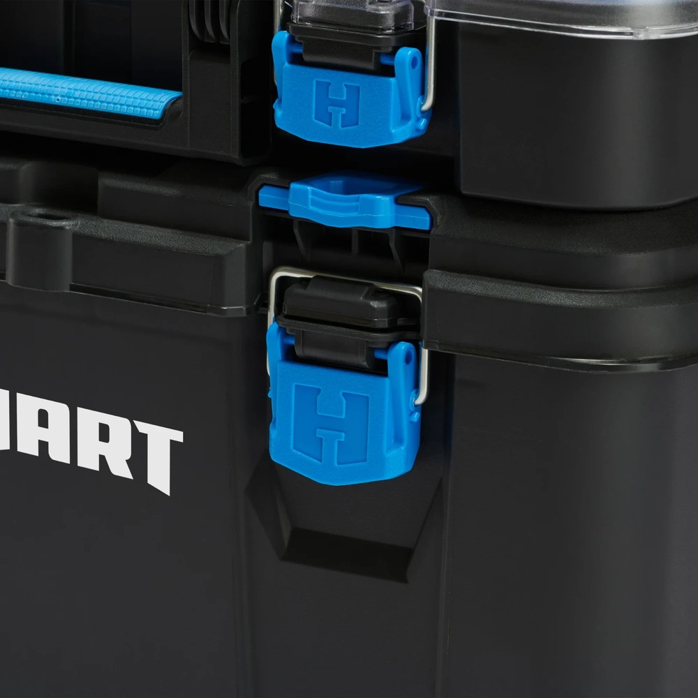 HART Stack System, Mobile Tool Storage and Organization, Black & Blue