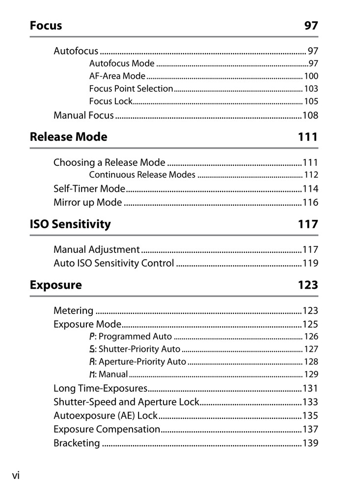 Nikon D4 — User Manual Owners Reference — 1/2 Size, 5.5" x 8.5" Small Compact