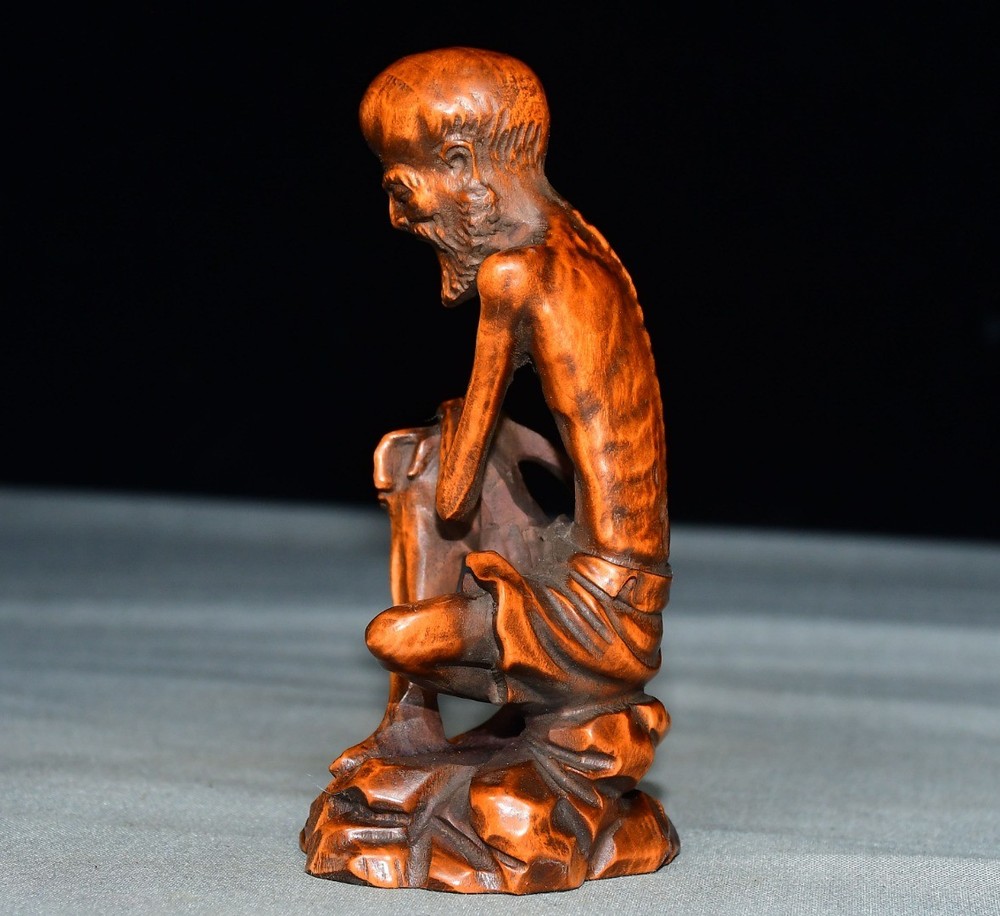 Boutique small leaved boxwood thin bone Arhat decorations