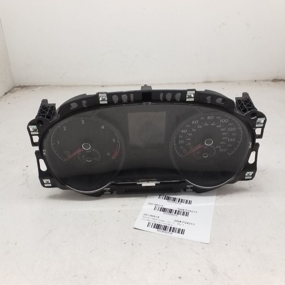 Speedometer Cluster Hatchback Base Engine MPH Fits 15-16 GOLF 609316