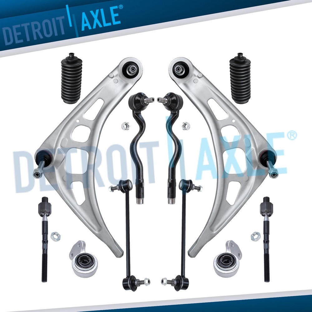 Front Lower Control Arms Assembly Tierods Sway Bars for BMW 325Ci 328i Z4