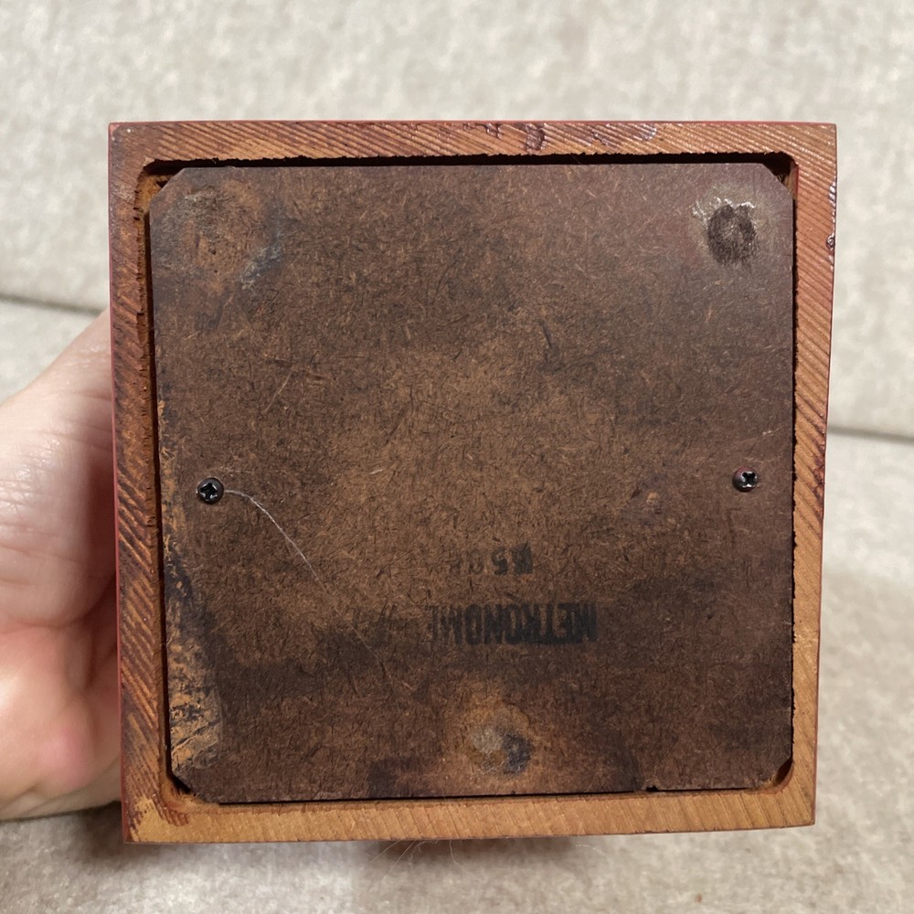 VTG Seth Thomas Metronome Red