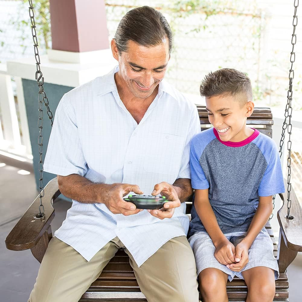 Brainbolt - Handheld Memory Game with Light and Sound, Electronic Brain Games, S
