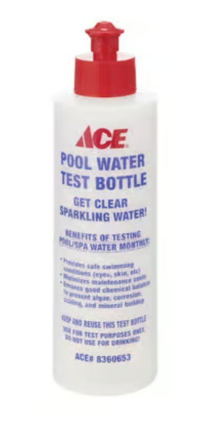 Ace Water Testing Bottle 7 oz