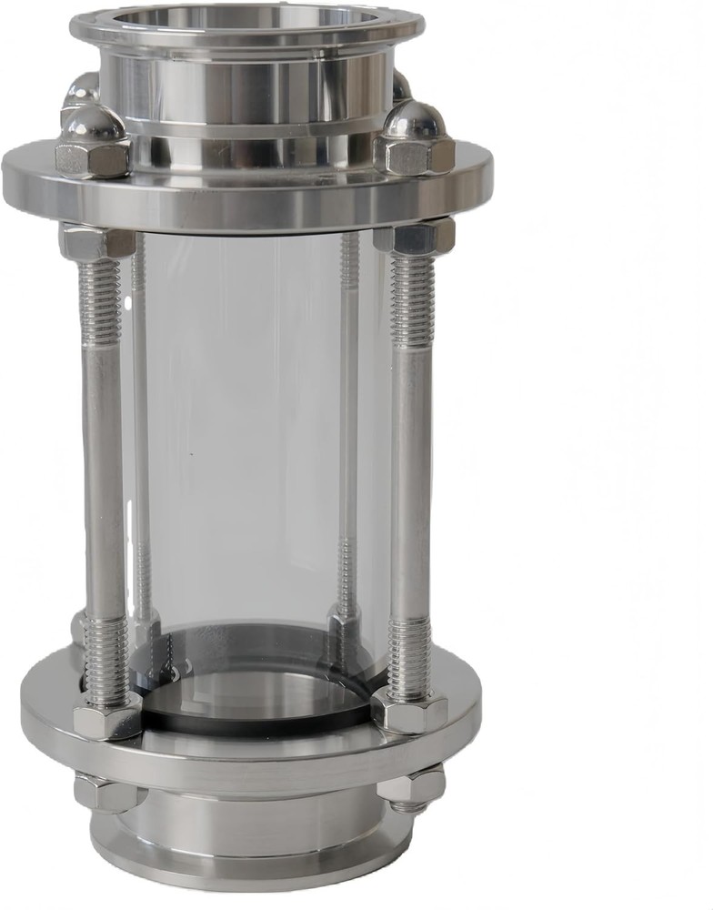 Stainless 2” Sight Glass Tri Clamp Brewing Distilling Pump Or Column Window