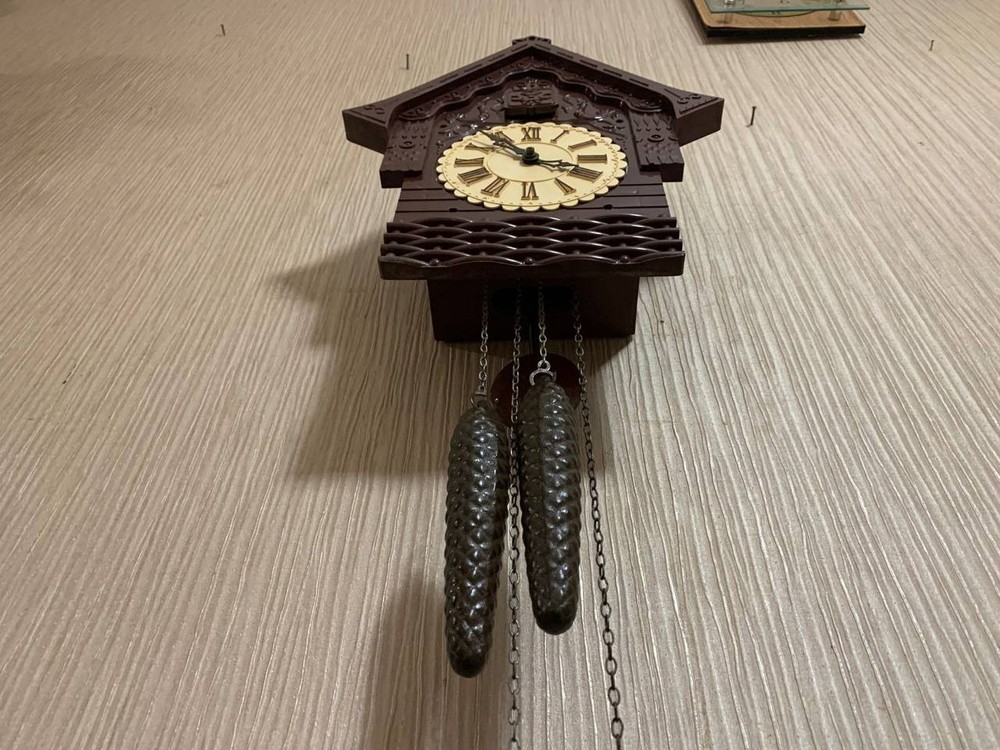 Soviet Vintage Cuckoo clock, USSR clock, Soviet working clock, Working cuckoo