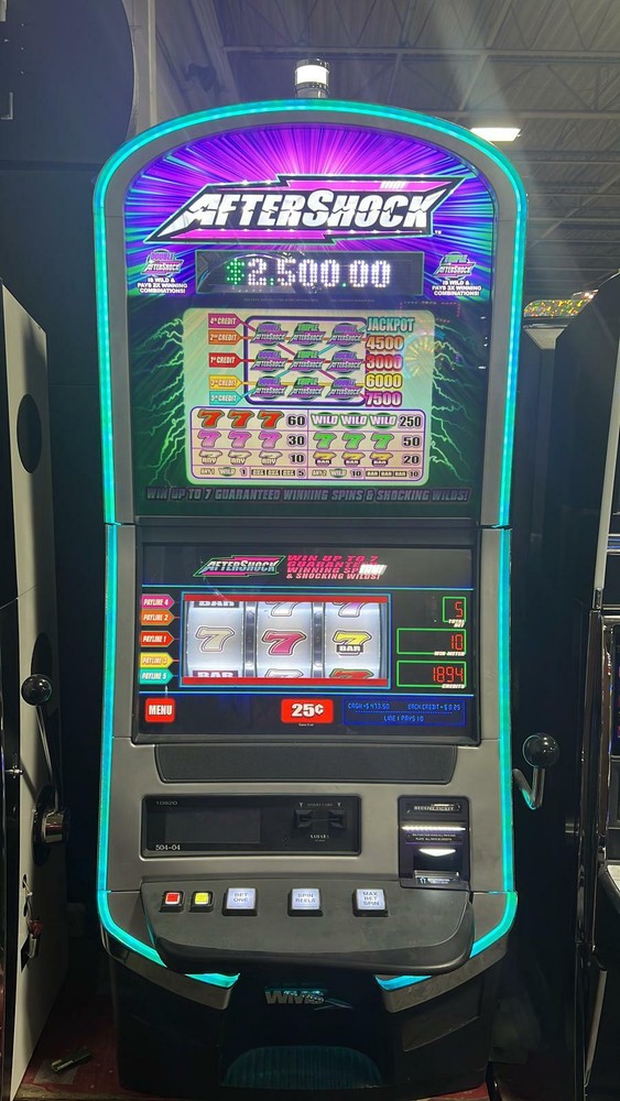 Blade Reel Aftershock Slot Machine