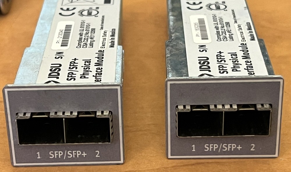 JDSU / VIAVI SFP/SFP+ Physical Interface Module (PRICE PER UNIT)