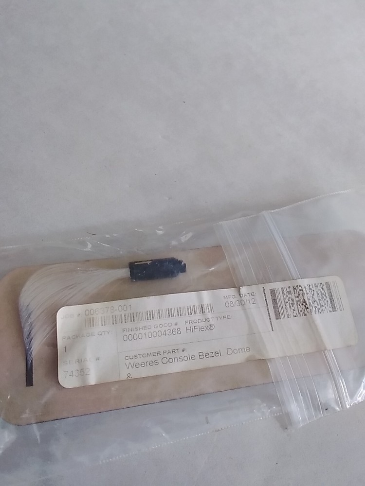 Weeres Console Bezel Dome 4368