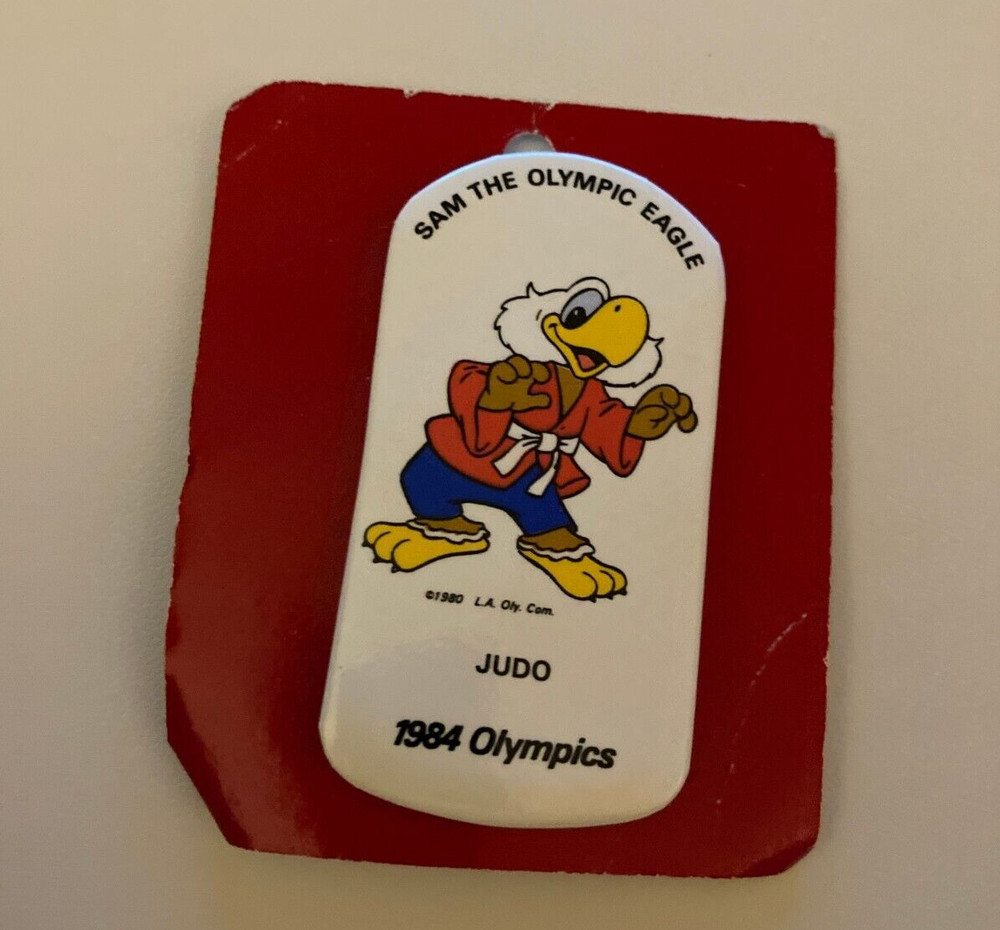 1994 Sam The Olympic Eagle Olympics JUDO Pin