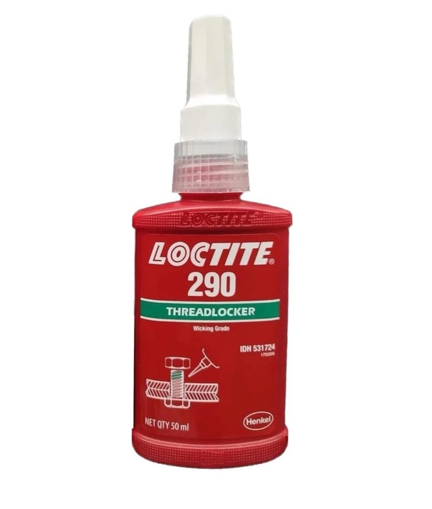 Genuine Loctite 290/50ML Threadlocking Adhesive, Medium/High Strength, 50 mL