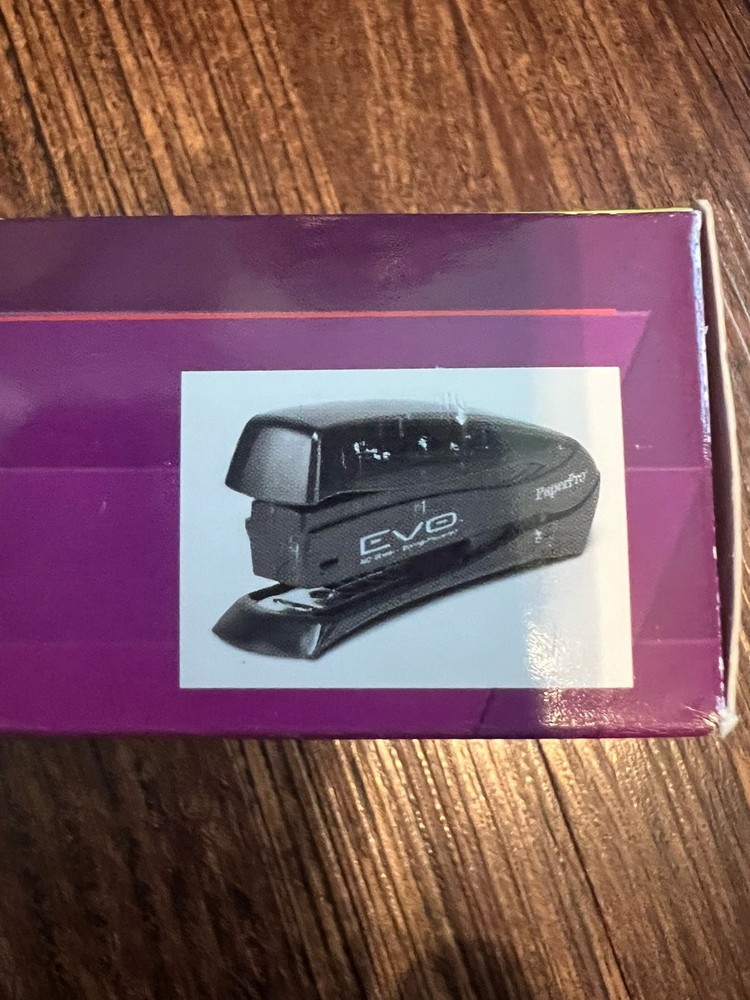 Paper Pro Evo Low Profile Desktop Stapler 20 Sheets Stapling Capacity New