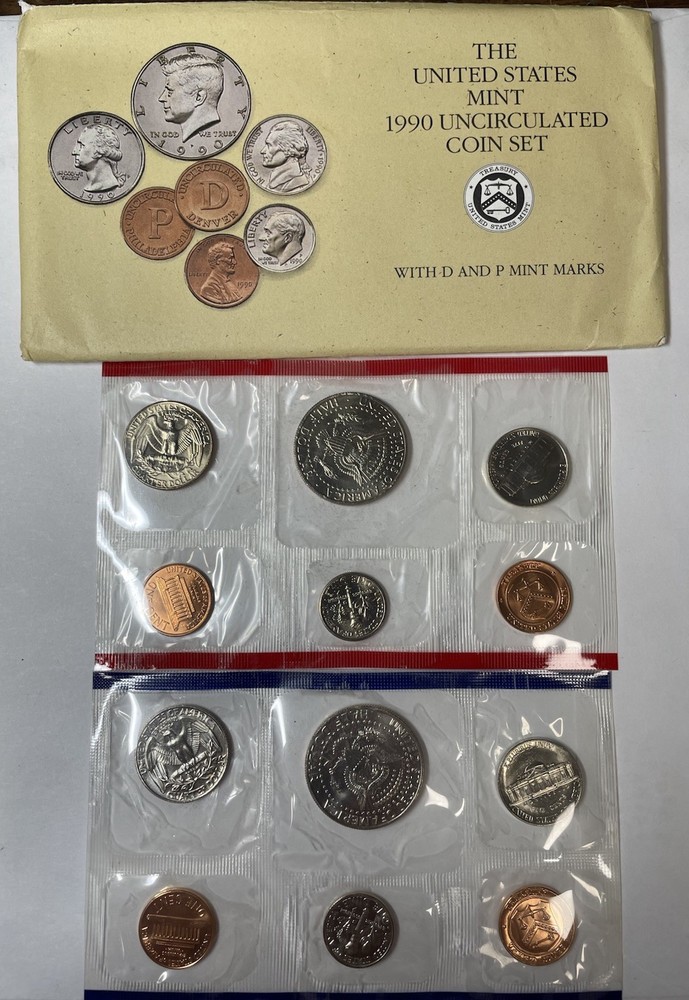 1990 US Mint Uncirculated Set