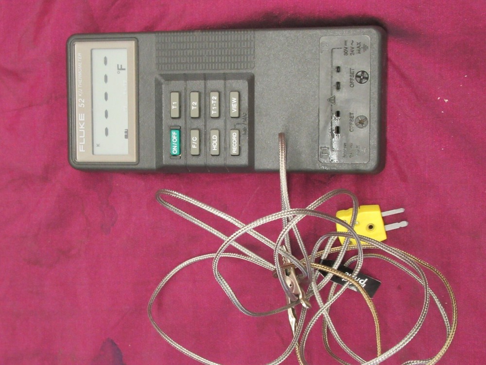 Fluke 52 K/J Digital Thermometer