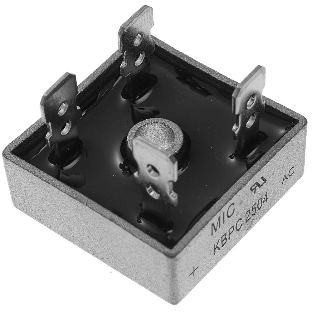 5Pcs KBPC2504 2504 Bridge Rectifier Diode, Single Phase,Full Wave 25 Amp 400 Vol