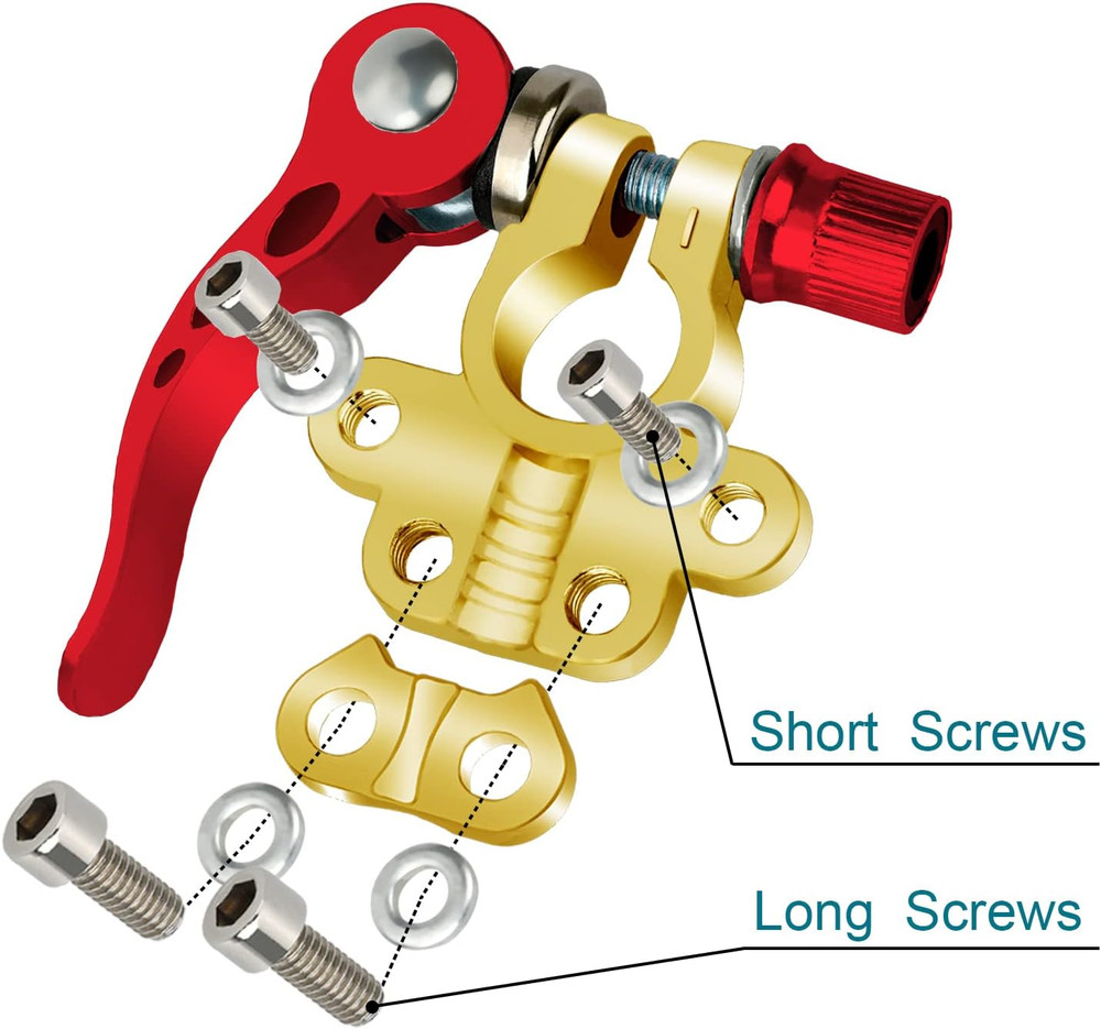 2 Battery Terminal Connectors Quick Release Disconnect for SAE/JIS Type A Copper