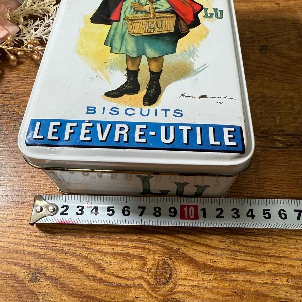 French Vintage LU Biscuits Biscuit Tin