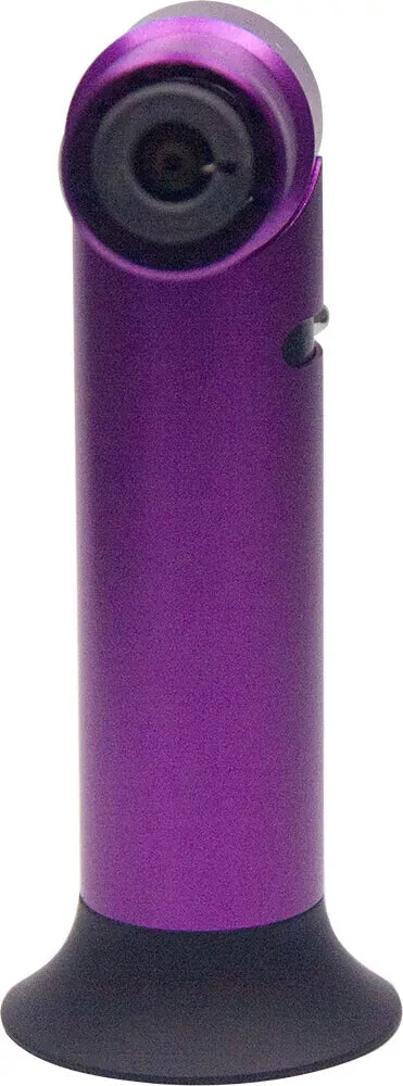 Jet Butane Torch Lighter Safety Lock & Adjustable Flame Refillable Purple