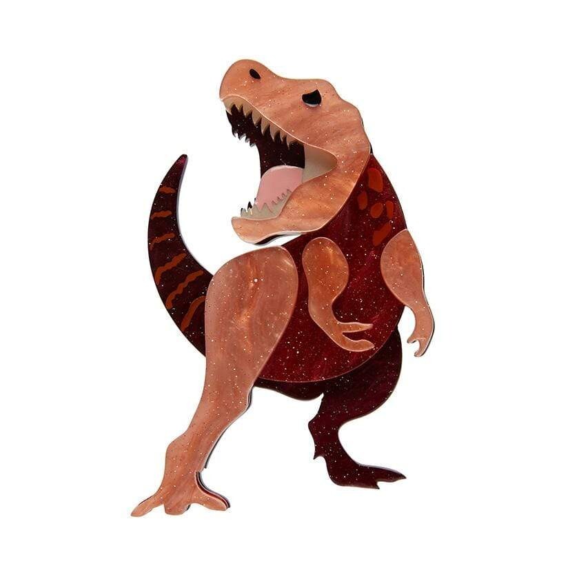 ERSTWILDER BROOCH - TENACIOUS T - DINOSAUR. NIB.