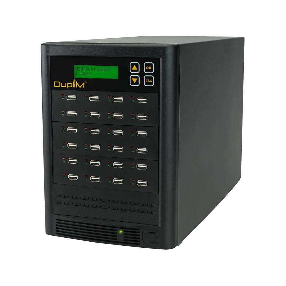 DupliM 1:23 USB Copy Tower SA - Stand-Alone Duplicator Burner Copier
