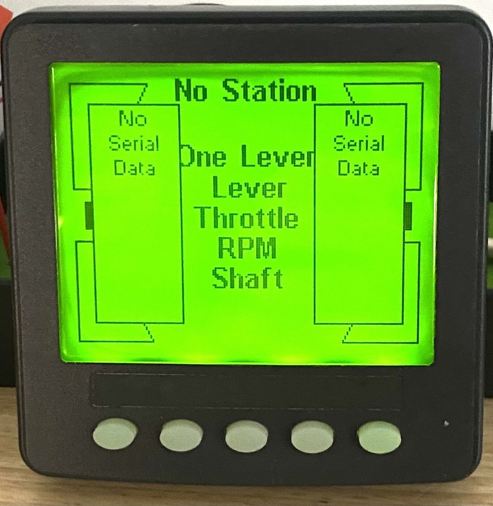 ZF Marine Display , 2610 , 4" Display , Version C166 5.00 E