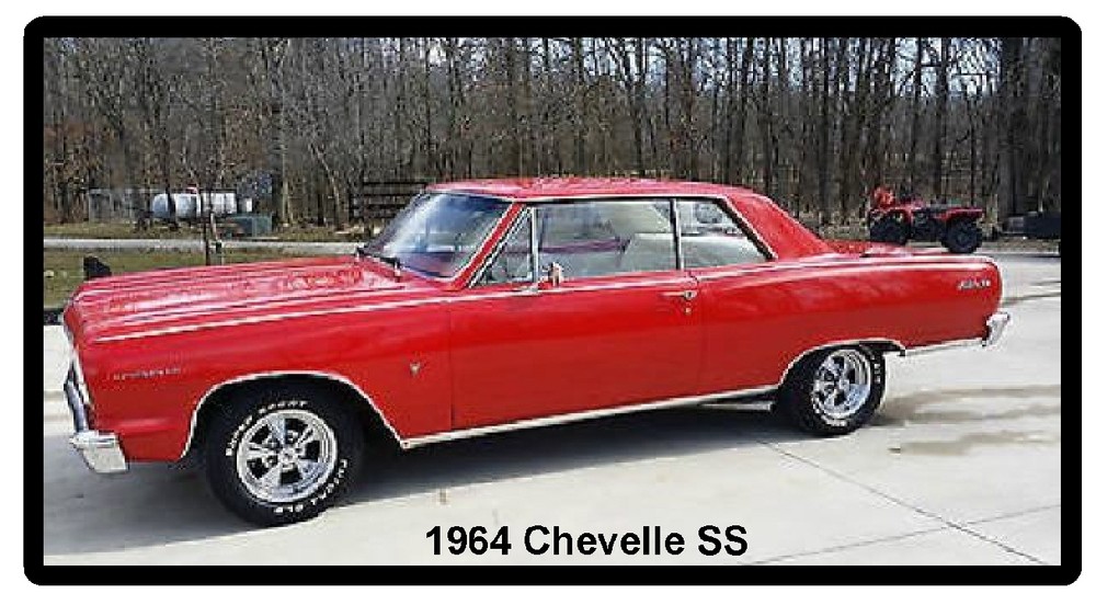 1964 Chevelle SS Refrigerator Magnet