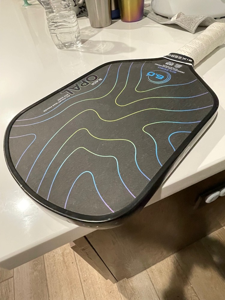 six zero black opal pickleball paddle