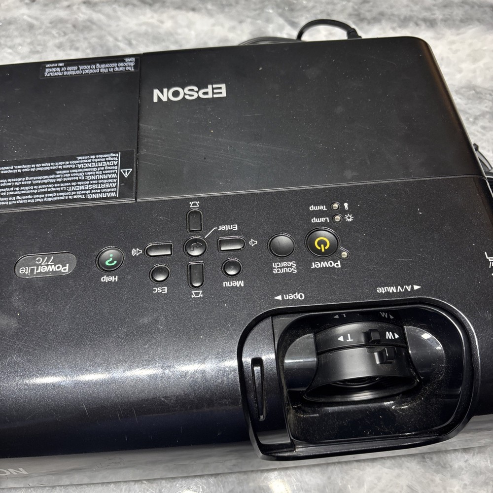 epson projector powerlite 77c