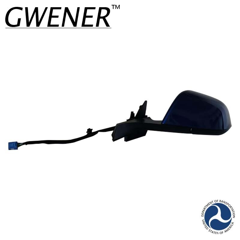2022-2024 Tesla Model 3 Side Mirror Heated Blue Left