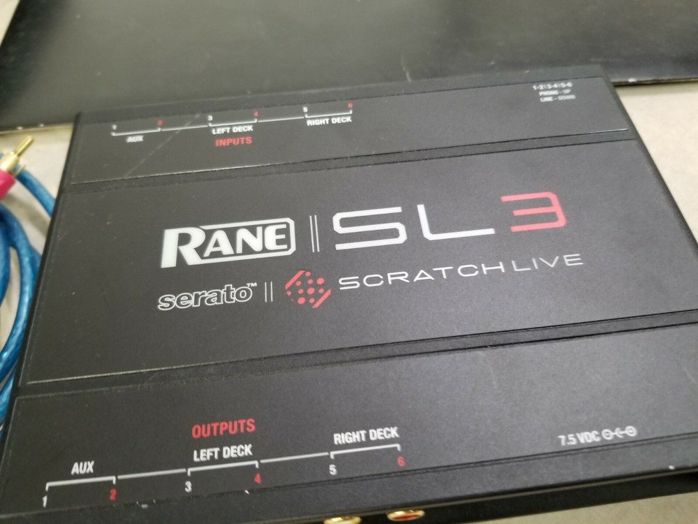 Serato RANE SL3 Scratch Live DJ Controller Interface USED