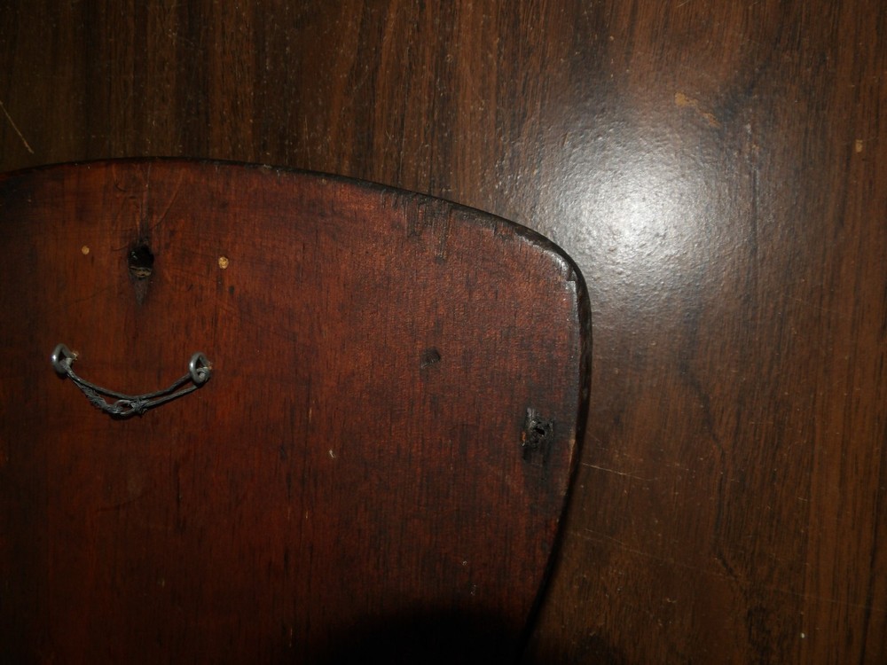Antique Wood Spoon Display Rack 11" x 23"
