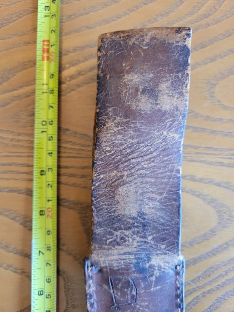 Antique WW2 Soldier Bring Back Bowie Knife dagger-Philippines?