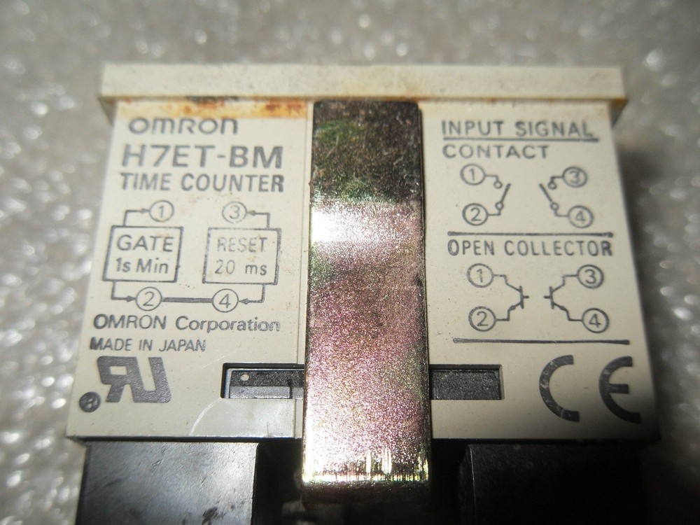 1 OMRON H7ET-BM TIME COUNTER