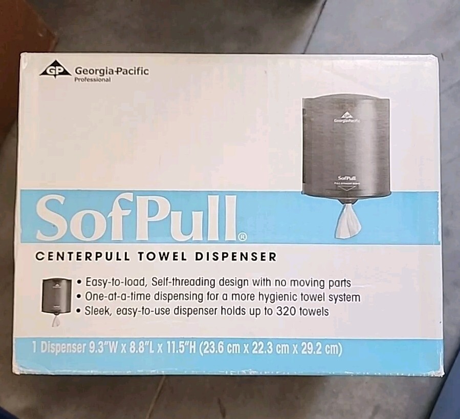 Georgia Pacific Softpull Centerpull Towel Dispenser 58140 New