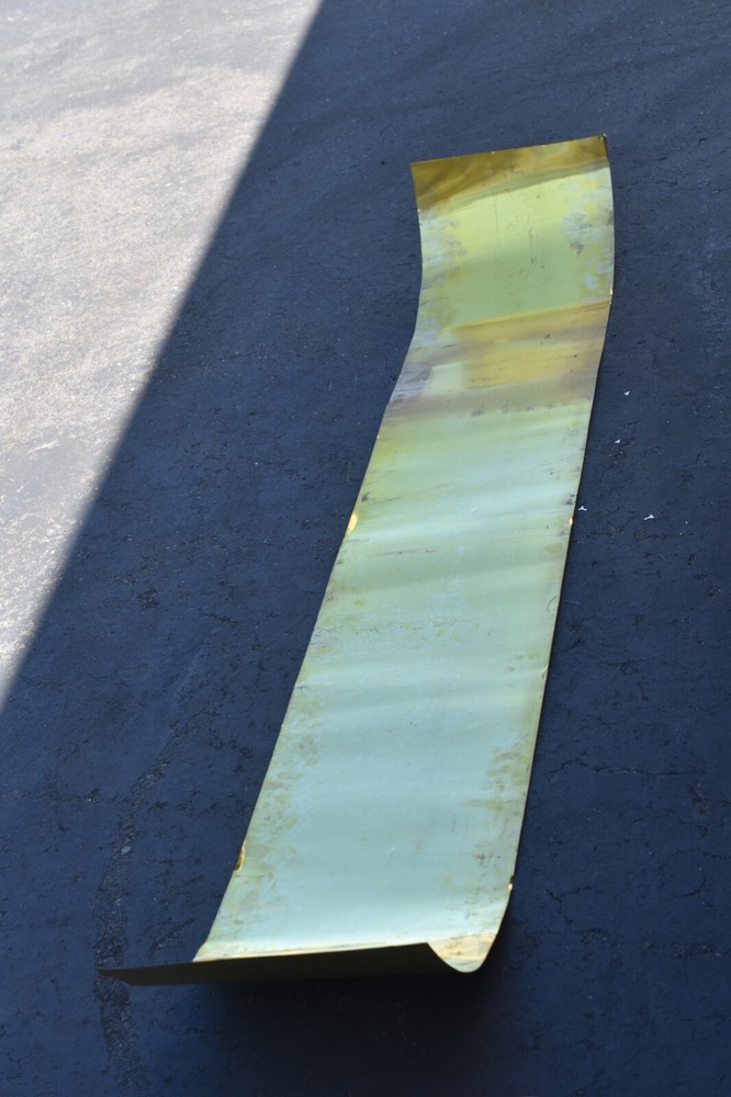brass sheet 13.5" x 79" x .016"