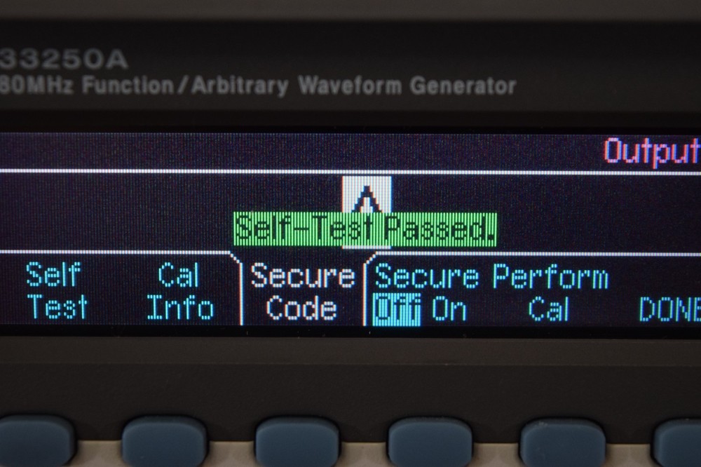 Agilent 33250A Function / Arbitrary Waveform Generator, 80 MHz