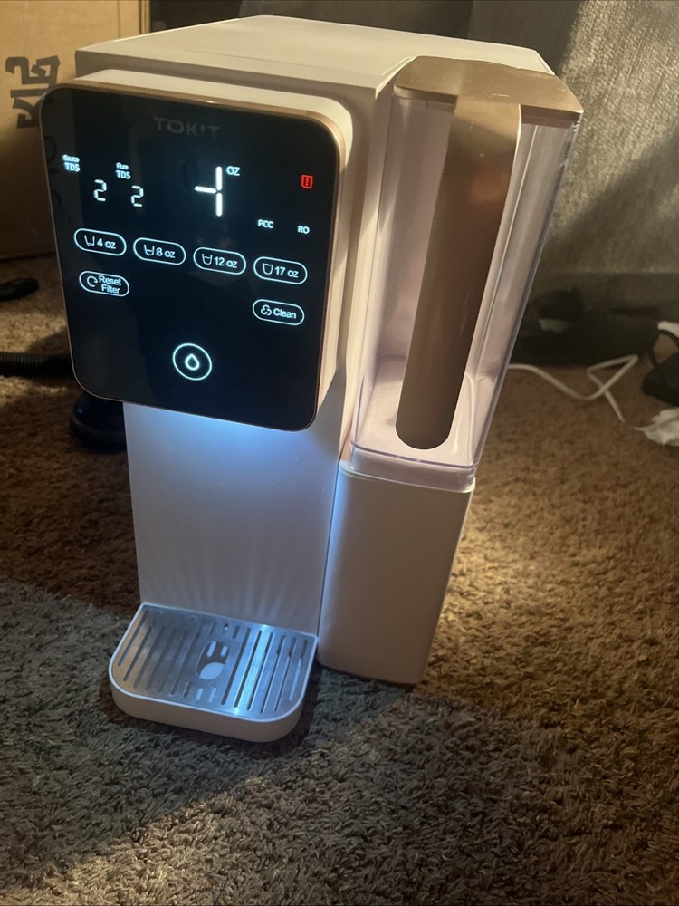 TOKIT AkuaPure T1 Reverse Osmosis Counter Top Water Filter System