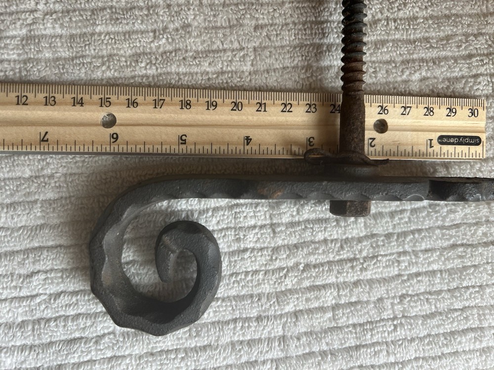 4 Cast Iron Window Shutter Ties