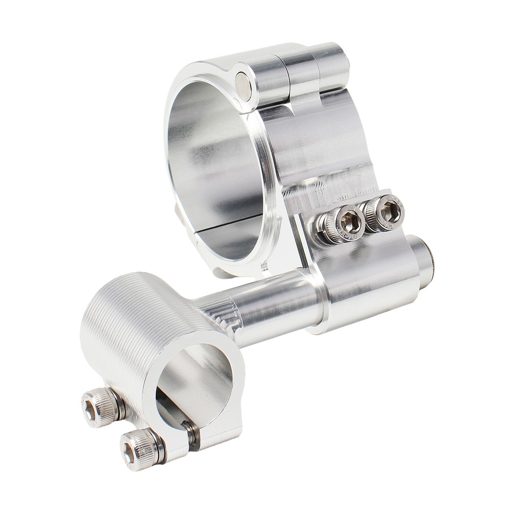 37-58mm Fork Tube Clip On Handlebars Riser Handle Bars Universal Fits Adjustable