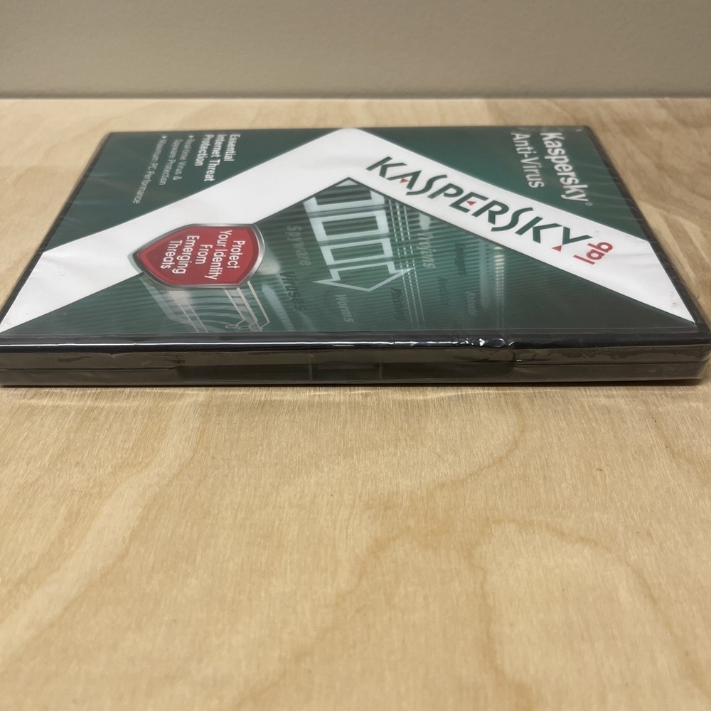 KASPERSLab Anti-Virus Protection PC Computer Security Software - NEW SEALED