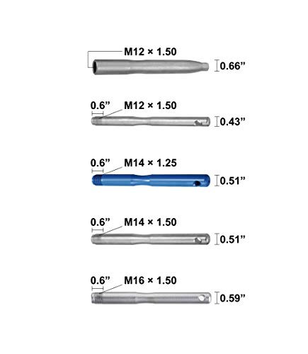 Wheel Stud Alignment Guide Tool Set - 5 Pack Wheel Hanger Tool for Wheel