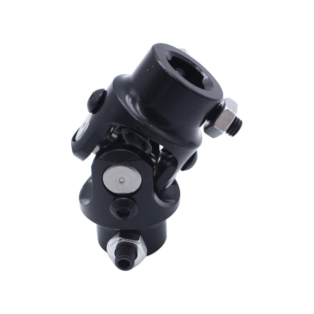 Universal Steering U Joint 3/4-36 Spline X 3/4" DD Black Maximum black