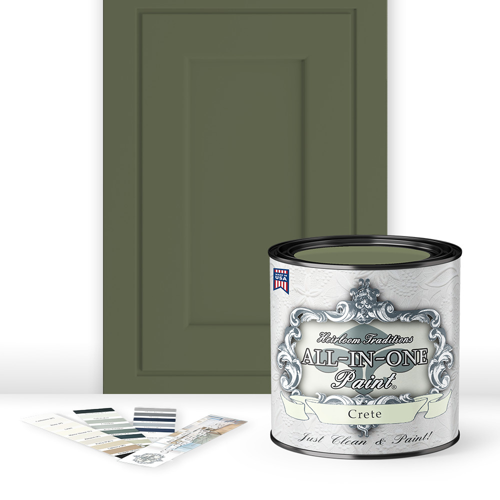 ALL-IN-ONE Paint 2 Quart Cabinet Paint Bundle - Crete