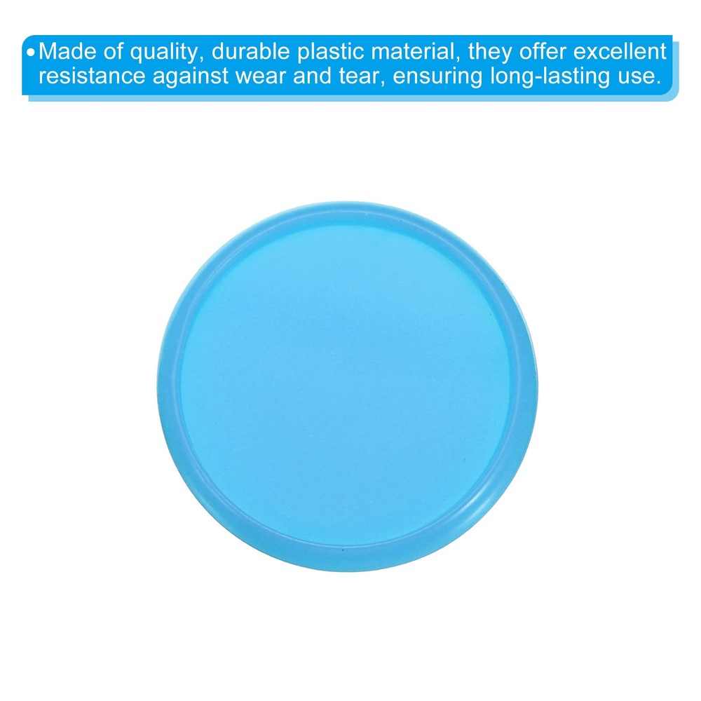 28mm Book Binding Discs 33pcs Discbound Expansion Discs Round, Blue