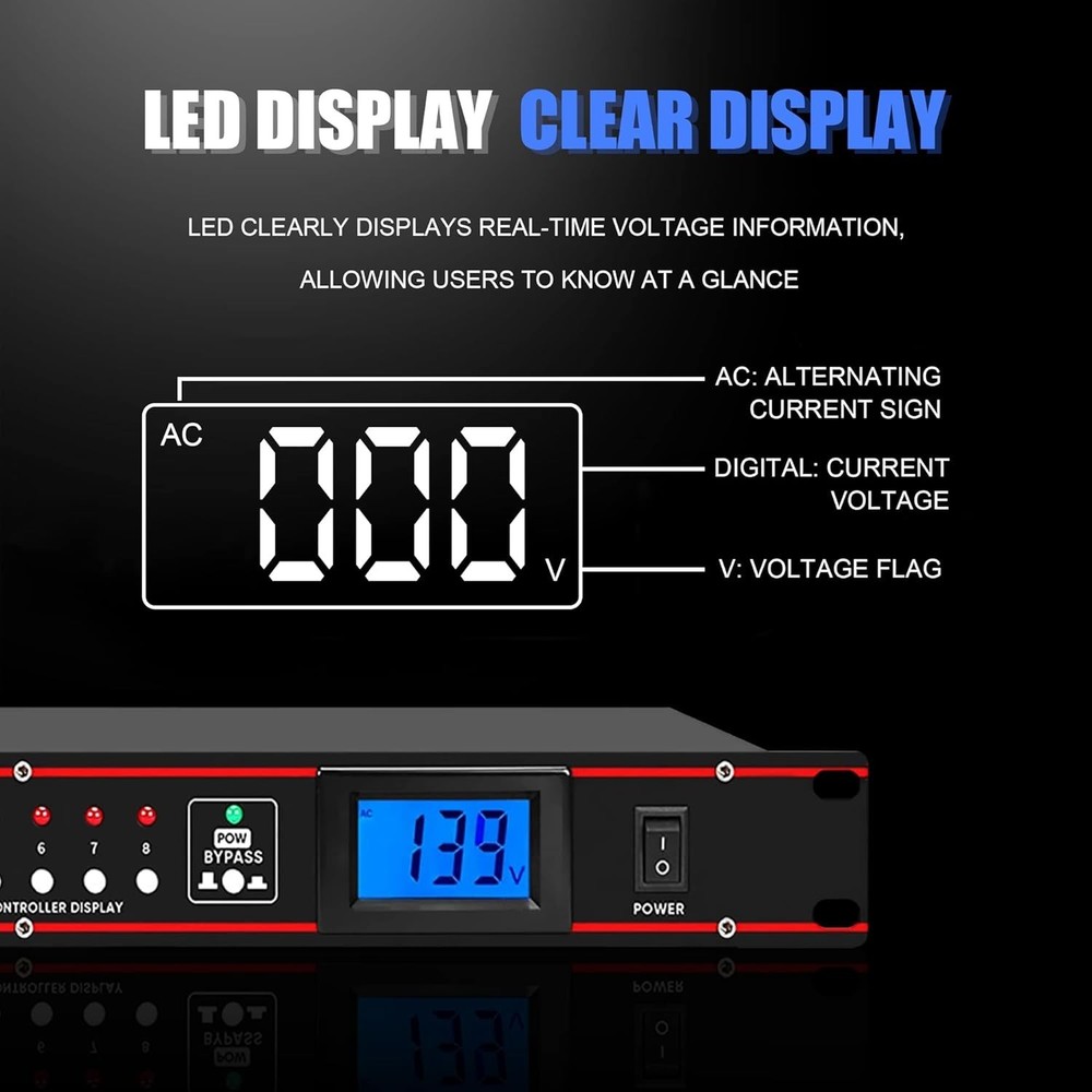 Pro Audio Power Conditioner Surge Protector