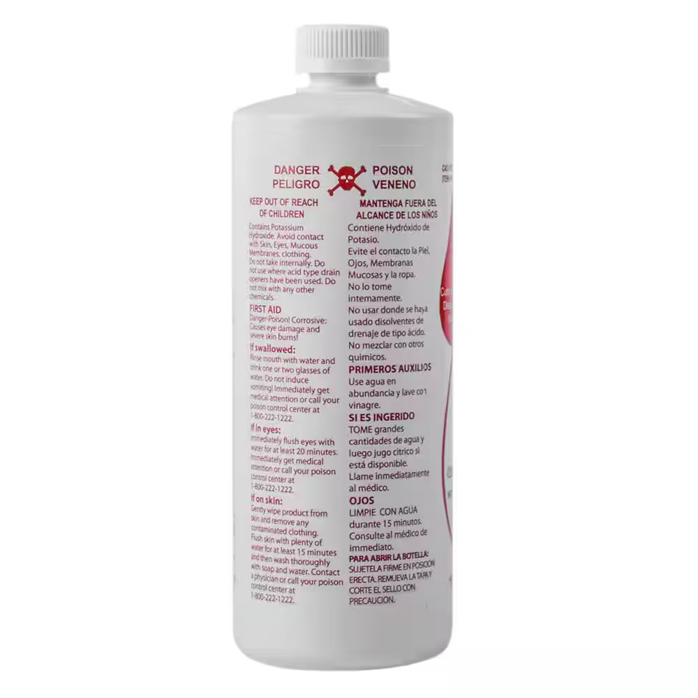 1 Qt. Heavy-Duty Drain Opener