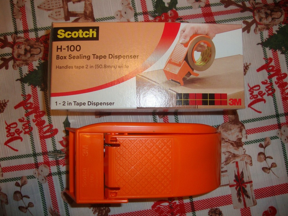 Scotch Compact and Quick Loading Dispenser for Box Sealing Tape 2" Core Plastic