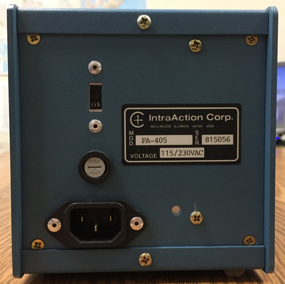 IntraAction PA-405 RF Power Amplifier